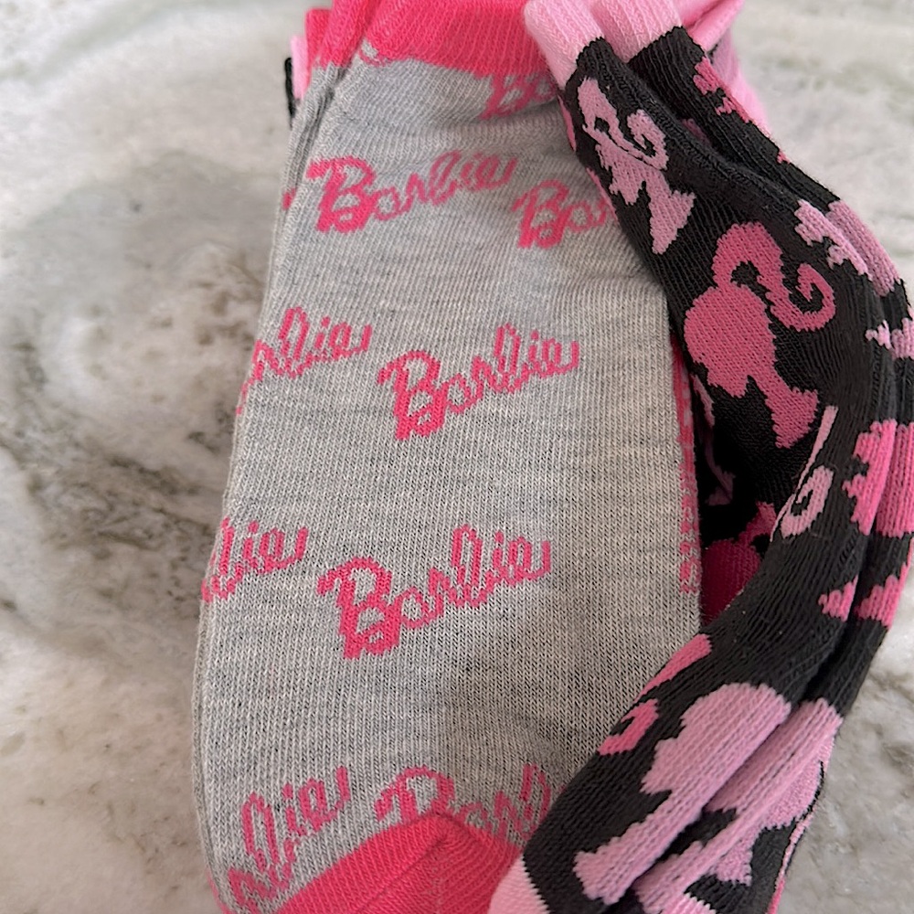 Set of 6 Barbie crew socks - Picture 6 of 10